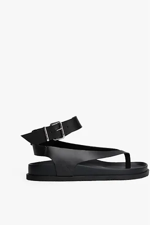 Tommy Hilfiger Sandali in pelle con cinturino alla caviglia