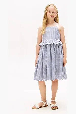 Tommy Hilfiger Vestito a righe con spalline sottili