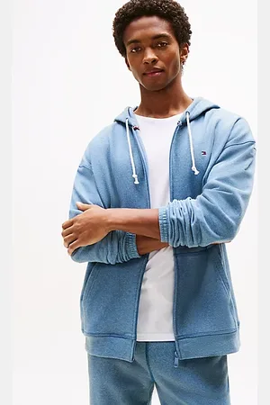 Tommy Hilfiger Felpa lounge relaxed fit con cappuccio