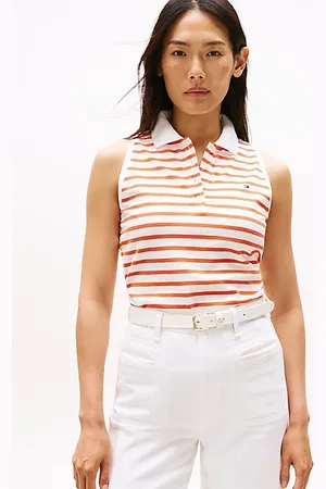 Tommy Hilfiger Polo 1985 slim fit senza maniche