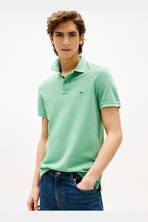 Tommy Hilfiger Polo regular fit con bandierina ricamata