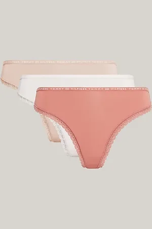 Tommy Hilfiger 3 pack perizomi con pizzo floreale