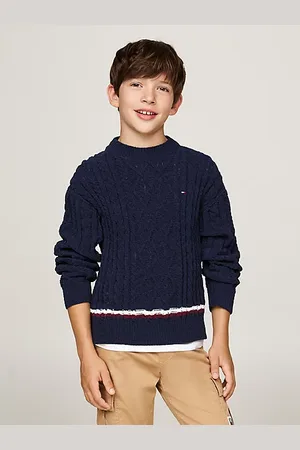 Tommy Hilfiger Pullover Global Stripe in ciniglia