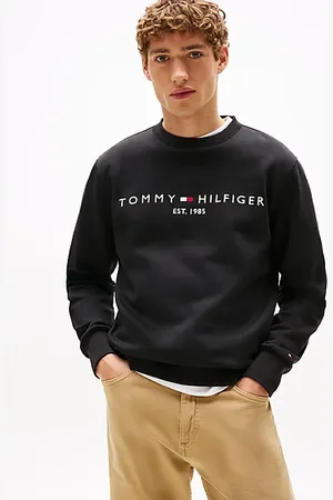 Tommy Hilfiger Felpa con logo ricamato
