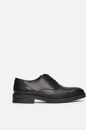 Tommy Hilfiger Scarpe Derby in pelle con monogramma TH