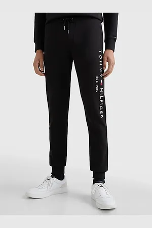 Tommy Hilfiger Joggers con logo e fascia alla caviglia