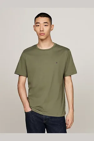 Tommy Hilfiger T-shirt con bandierina ricamata
