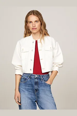 Tommy Hilfiger Bomber crop relaxed fit in denim