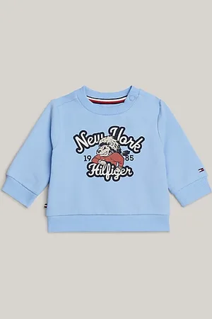 Tommy Hilfiger Felpa con logo stampato