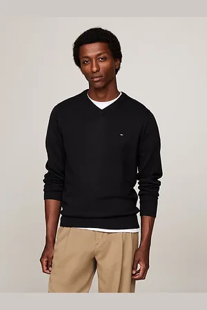 Tommy Hilfiger Pullover con scollatura a V e cashmere