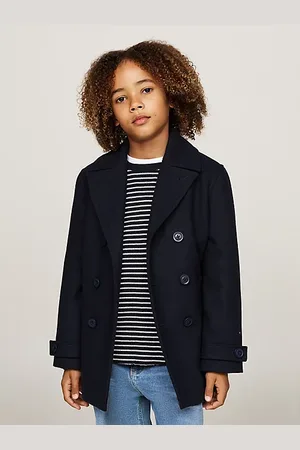 Tommy Hilfiger Caban imbottito leggero in misto lana