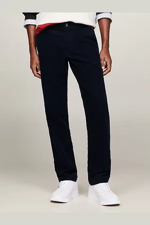 Tommy Hilfiger Pantaloni chino straight fit in velluto