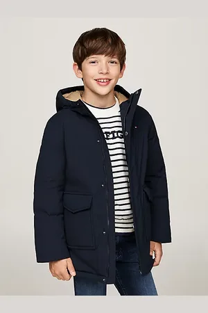 Tommy Hilfiger Parka relaxed fit con cappuccio