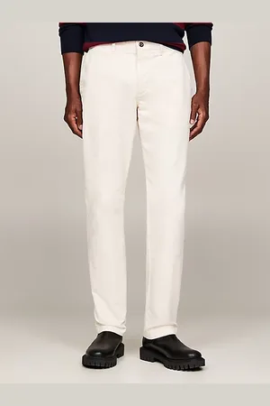 Tommy Hilfiger Pantaloni chino straight fit in velluto