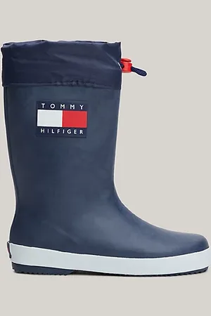 Tommy Hilfiger Stivali da pioggia con cordoncino e olivetta