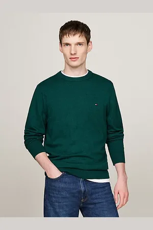 Tommy Hilfiger Pullover con cashmere e bandierina