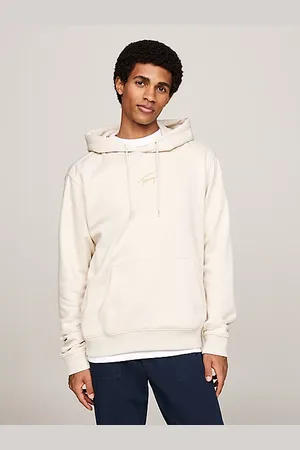 Tommy Hilfiger Felpa con cappuccio e logo firma dorato