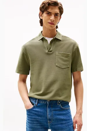 Tommy Hilfiger Polo relaxed fit con finitura washed