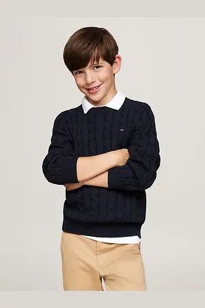 Tommy Hilfiger Pullover a maglia intrecciata