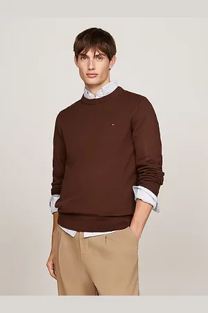 Tommy Hilfiger Pullover con cashmere e bandierina
