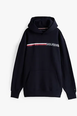 Tommy Hilfiger Felpa Plus Hilfiger Monotype con cappuccio