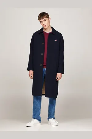 Tommy Hilfiger Cappotto in misto lana con distintivo