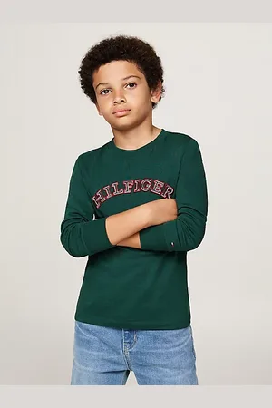 Tommy Hilfiger T-shirt Hilfiger Monotype a maniche lunghe