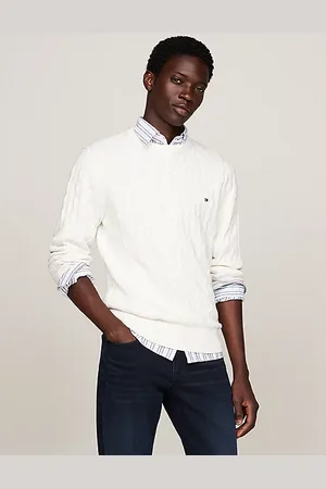 Tommy Hilfiger Pullover in maglia intrecciata