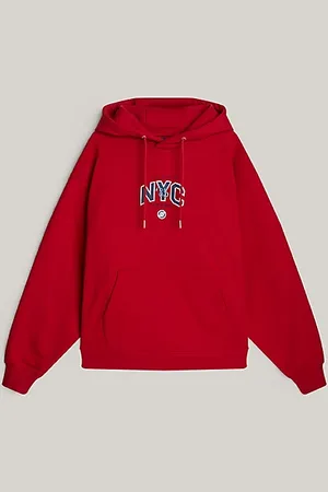 Tommy Hilfiger Felpa TJ x Game Day relaxed fit con cappuccio