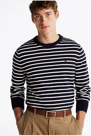 Tommy Hilfiger Pullover con cashmere e bandierina