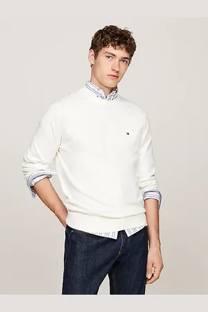 Tommy Hilfiger Pullover con cashmere e bandierina