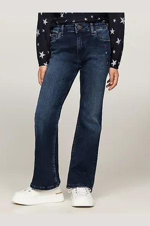 Tommy Hilfiger Jeans a campana con stelle ricamate
