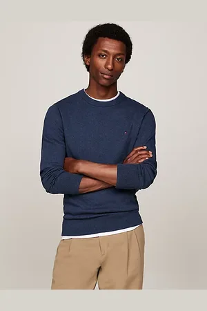 Tommy Hilfiger Pullover con cashmere e bandierina