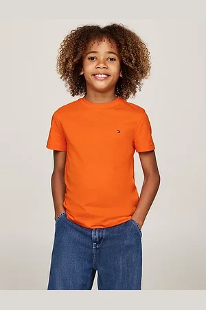 Tommy Hilfiger T-shirt con bandierina ricamata