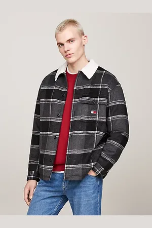 Tommy Hilfiger Sopracamicia casual fit con motivo a quadri