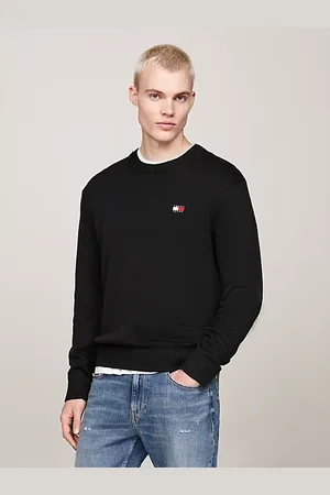 Tommy Hilfiger Pullover con lana e distintivo