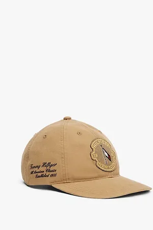 Tommy Hilfiger Cappello da baseball washed con bandierina