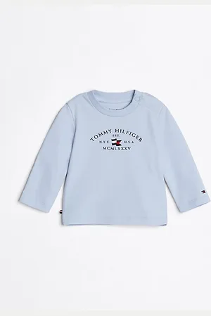 Tommy Hilfiger T-shirt a maniche lunghe con logo
