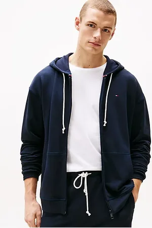 Tommy Hilfiger Felpa lounge relaxed fit con cappuccio