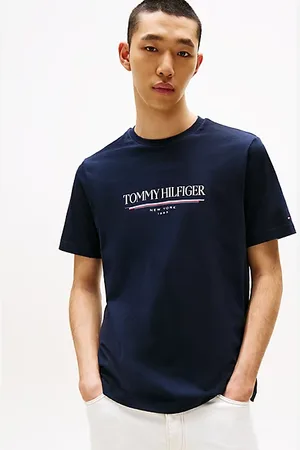 Tommy Hilfiger T-shirt in puro cotone con logo