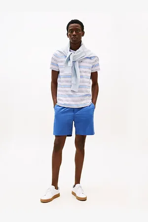 Tommy Hilfiger Shorts Mercer con finitura effetto carta