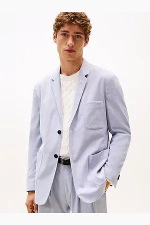 Tommy Hilfiger Blazer monopetto a righe sottili