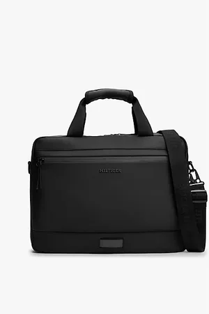 Tommy Hilfiger Borsa per laptop con logo in rilievo