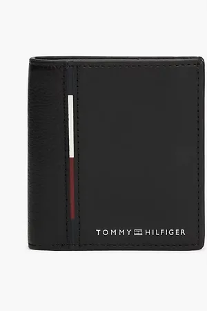 Tommy Hilfiger Portafogli trifold Casual in pelle
