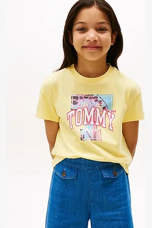 Tommy Hilfiger T-shirt relaxed fit con grafica a cuore