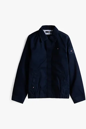 Tommy Hilfiger Giacca stile college Adaptive con patch logo