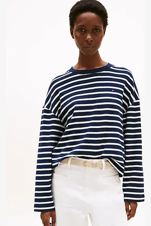 Tommy Hilfiger T-shirt relaxed fit a maniche lunghe