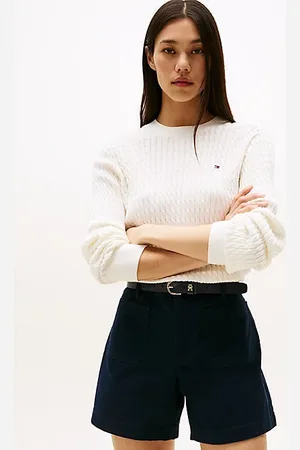 Tommy Hilfiger Pullover in maglia sottile intrecciata