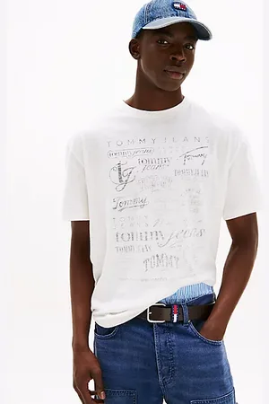 Tommy Hilfiger T-shirt relaxed fit con grafica e loghi