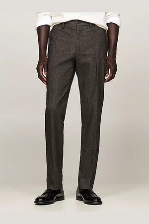 Tommy Hilfiger Pantaloni Smart Casual straight fit mélange